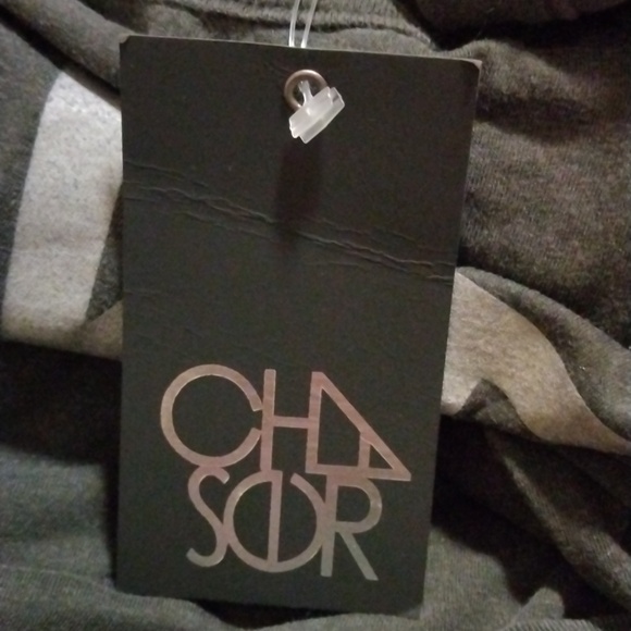 NWT Chaser Love T Shirt Size S Charcoal Gray Burnout - Picture 6 of 6